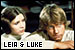 Luke Skywalker and Leia Organa