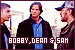 Dean, Sam Winchester and Bobby Singer